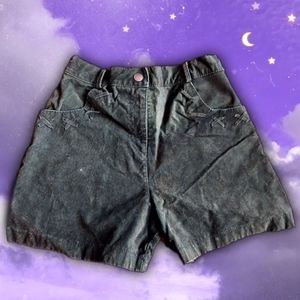 Vintage Rachel Kids Suede Shorts